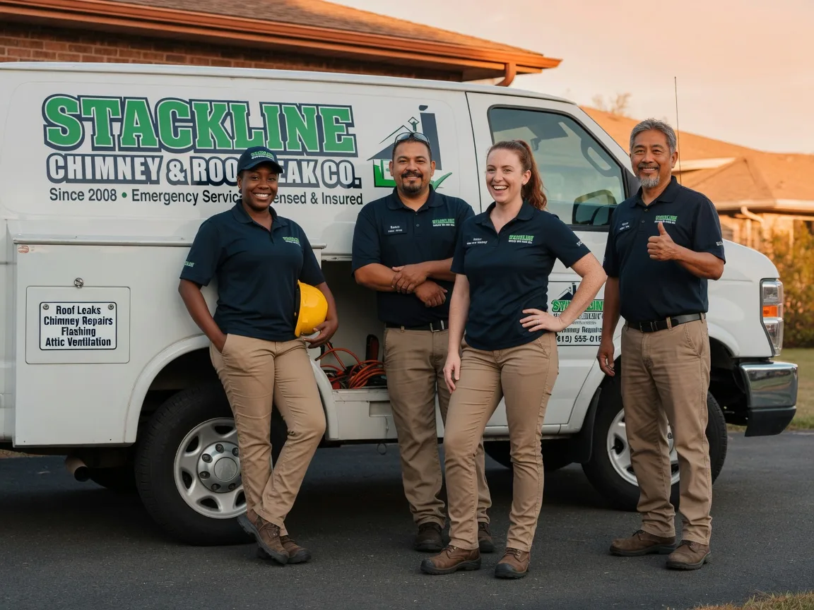 Chimney flashing repair company in Altona, IL